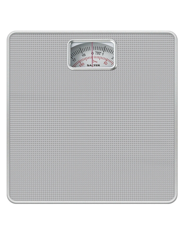 Salter 433 SVDR Mechanical Bathroom Scale Silver