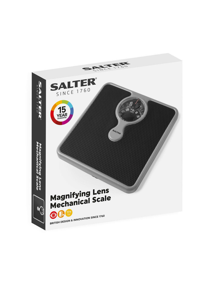 Salter 484 SBFEU16 Magnifying Lens Bathroom Scale