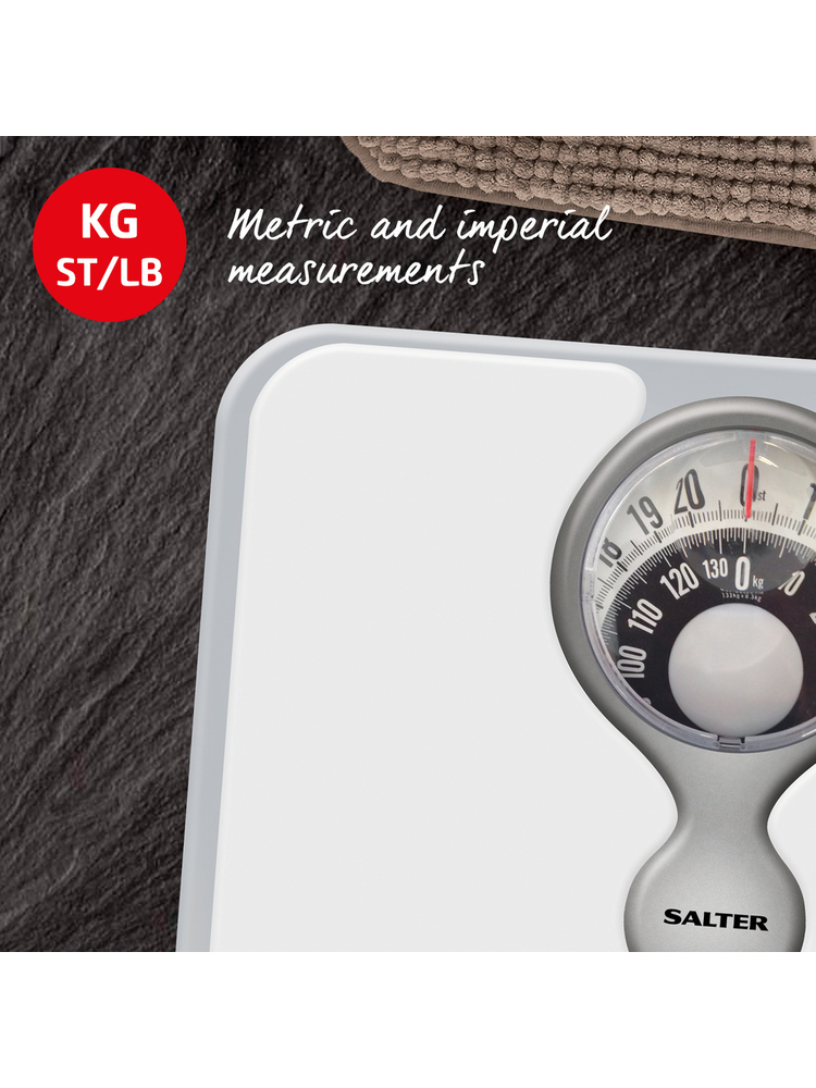 Salter 484 WHDR Magnifying Mechanical Bathroom Scale