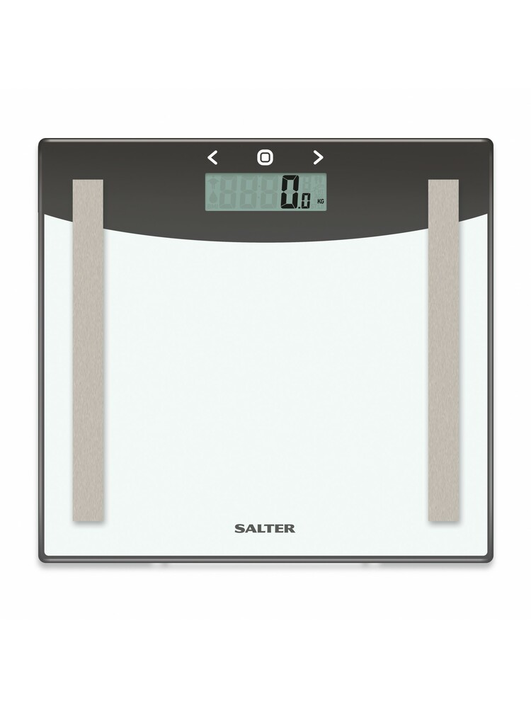 Salter 9137 SVWH3R Silver White Glass Analyser Scale