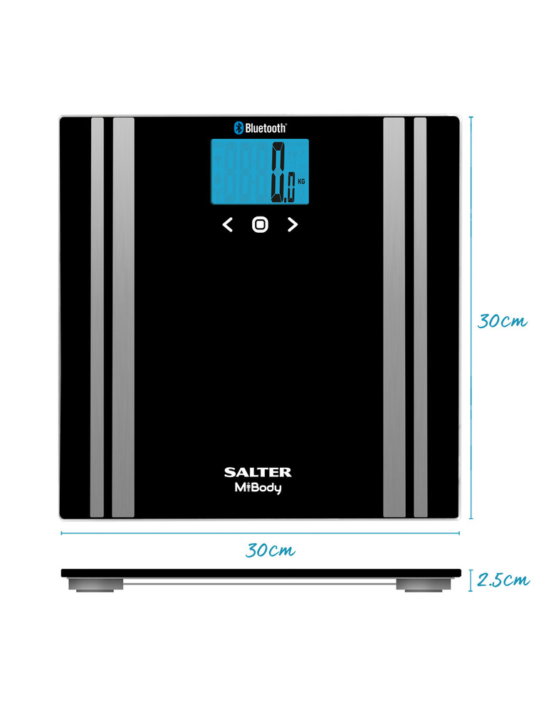 Salter 9159 BK3R MiBody Analyser Scale black