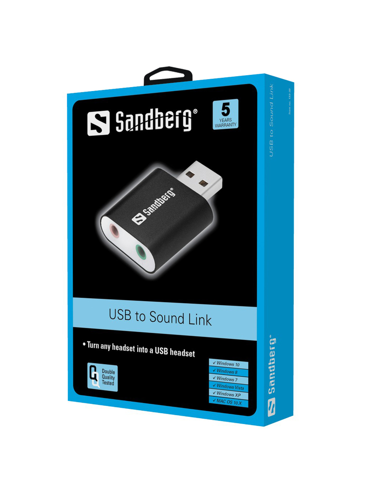 Sandberg 133-33 USB to Sound Link