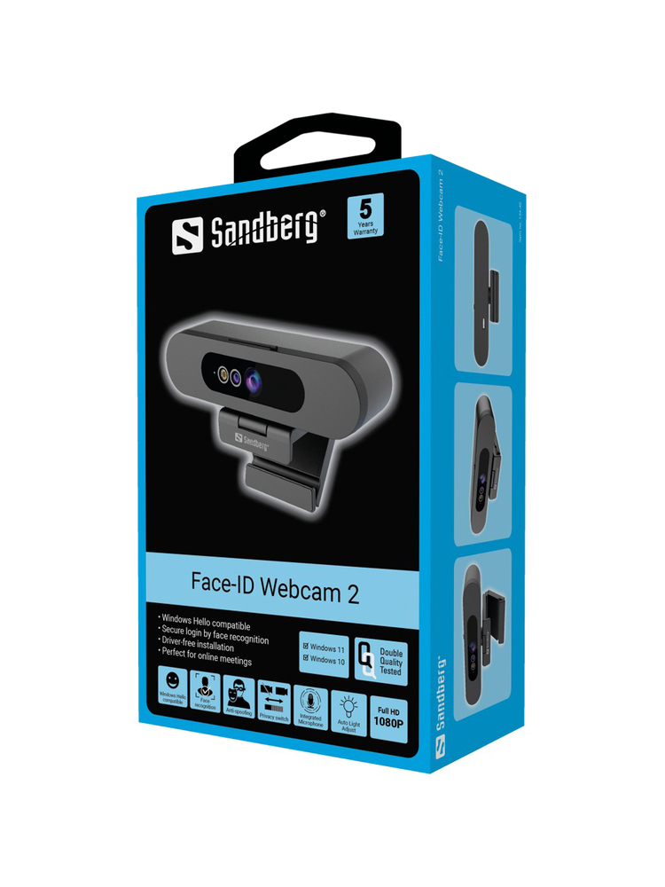 Sandberg 134-40 Face-ID Webcam 2