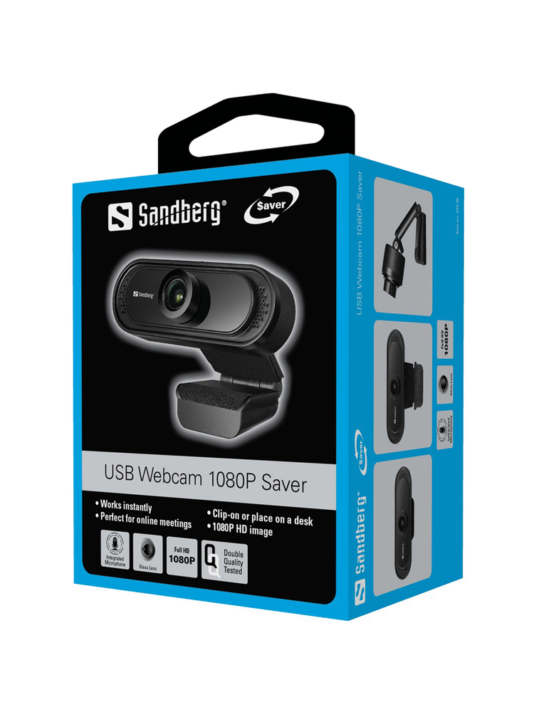 Sandberg 333-96 USB Webcam 1080P Saver