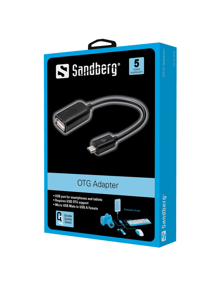 Sandberg 440-64 OTG Adapter MicroUSB M - USB F