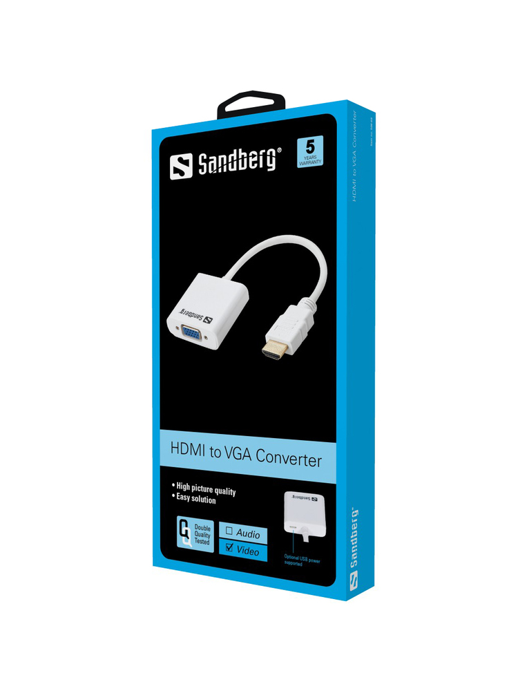 Sandberg 508-69 HDMI to VGA Converter