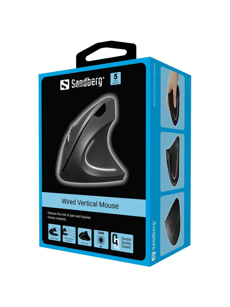 Sandberg 630-14 Wired Vertical Mouse