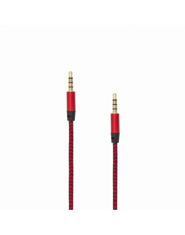 Sbox AUX Cable 3.5mm to 3.5mm Strawberry Red 3535-1.5R