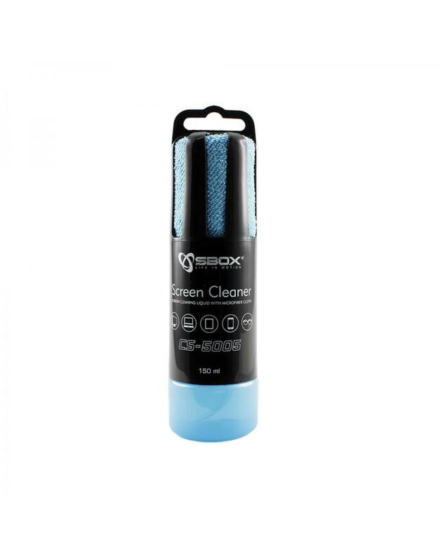 Sbox CS-5005B Screen Cleaner 150ml Blue