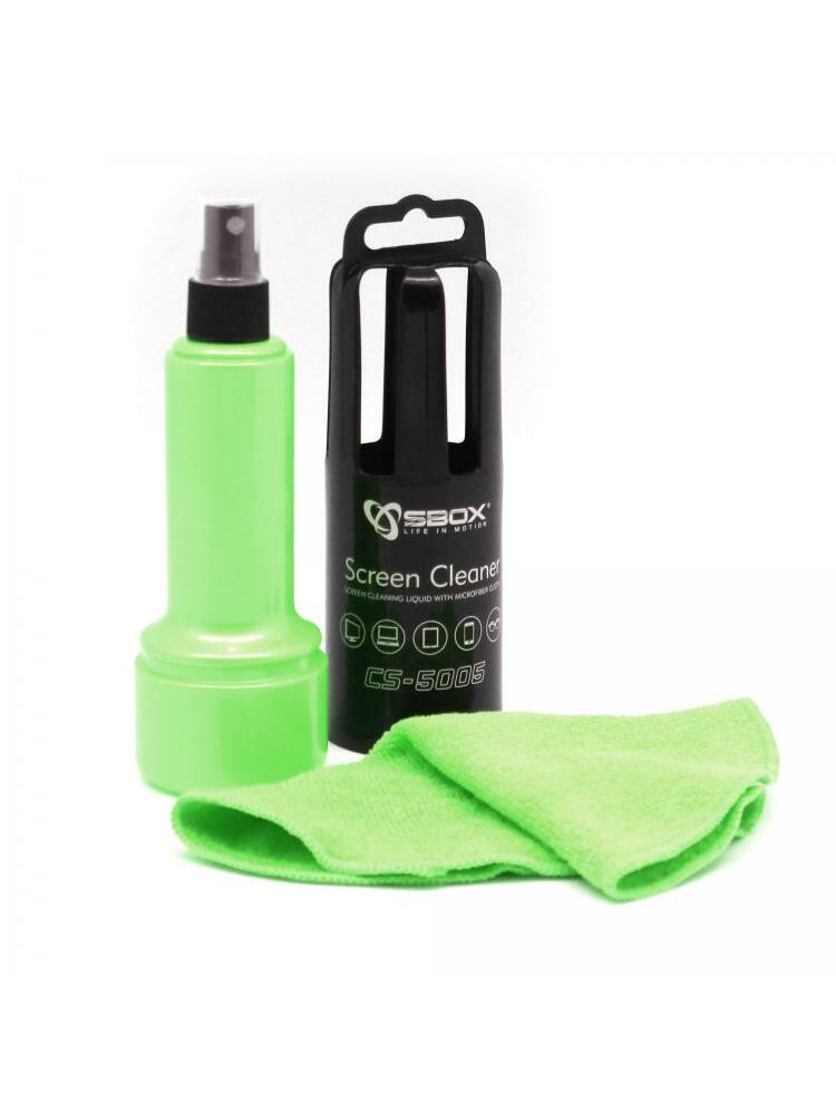 Sbox CS-5005G Screen Cleaner 150ml Green