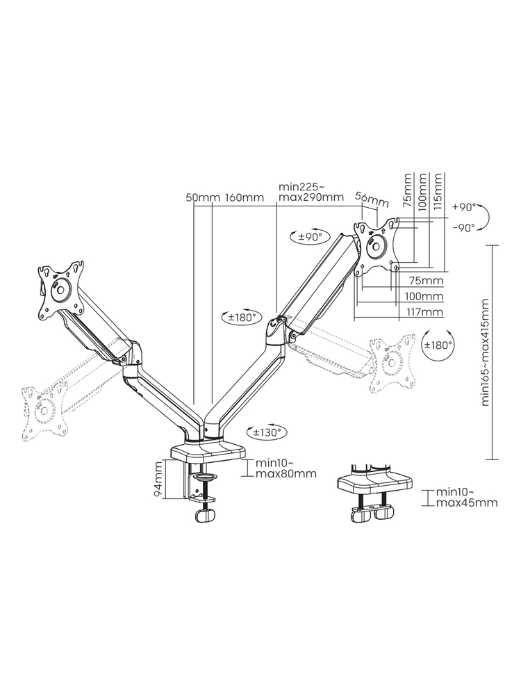 Sbox Desktop LCD-S024-2 (17-32/2x2-9kg/100x100)