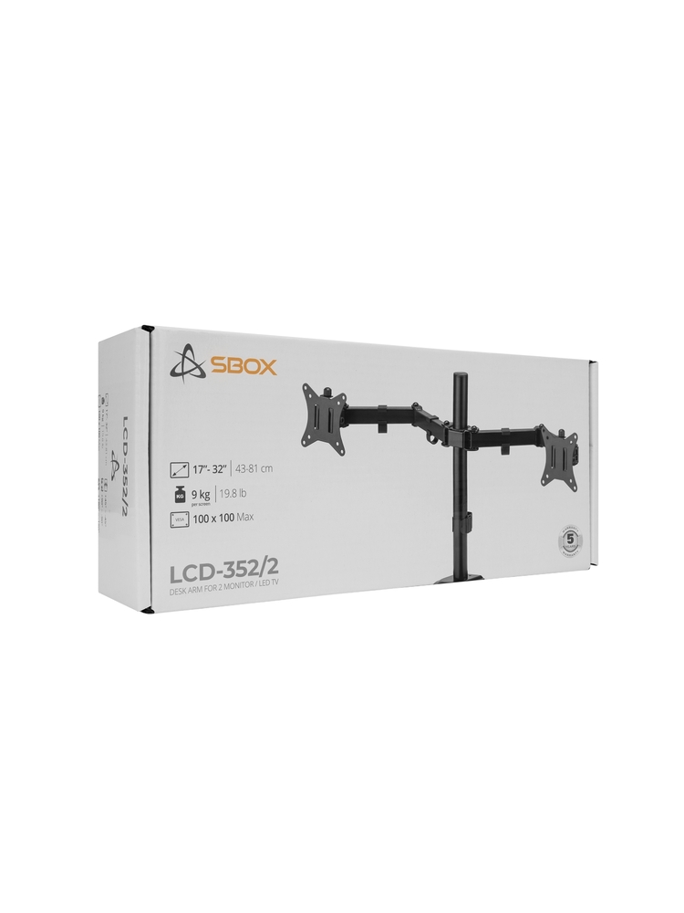 Sbox LCD-352/2-2 (13-32/2x8kg/100x100)