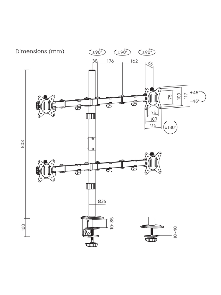 Sbox LCD-352/4-2 (13-32/4x8kg/100x100)