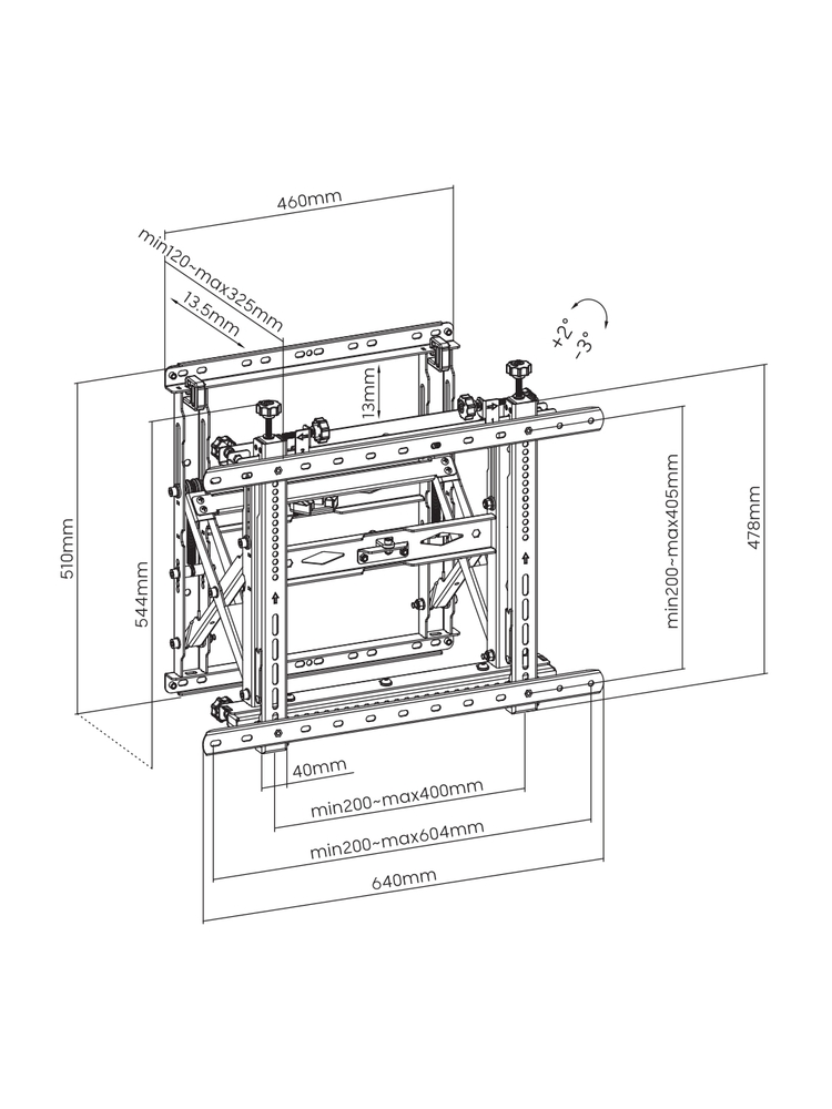 Sbox LVW13-46T (45-70/70kg/600x400)