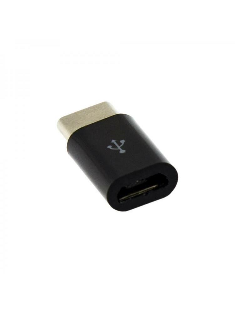 Sbox Micro USB 2.0 F. -> TYPE C M. black AD.USB-C B