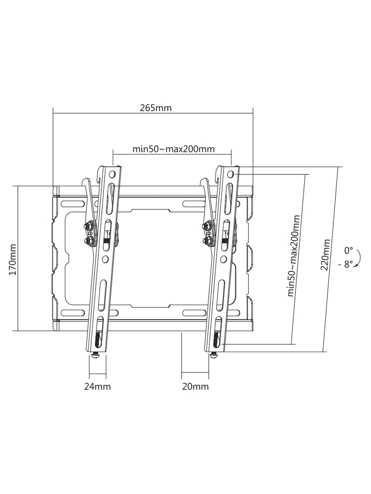 Sbox PLB-3422T-2 (23-43/45kg/200x200)