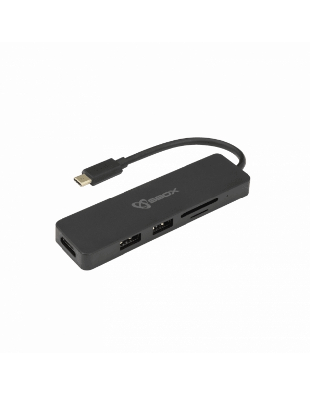 Sbox TCA-51 USB Type-C->HDMI/USB-3.0/SD+TF