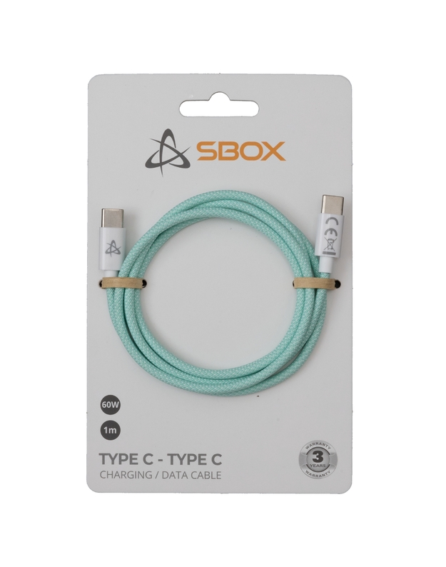 Sbox Type C - Type C M/M 1m green TYPEC-1-G