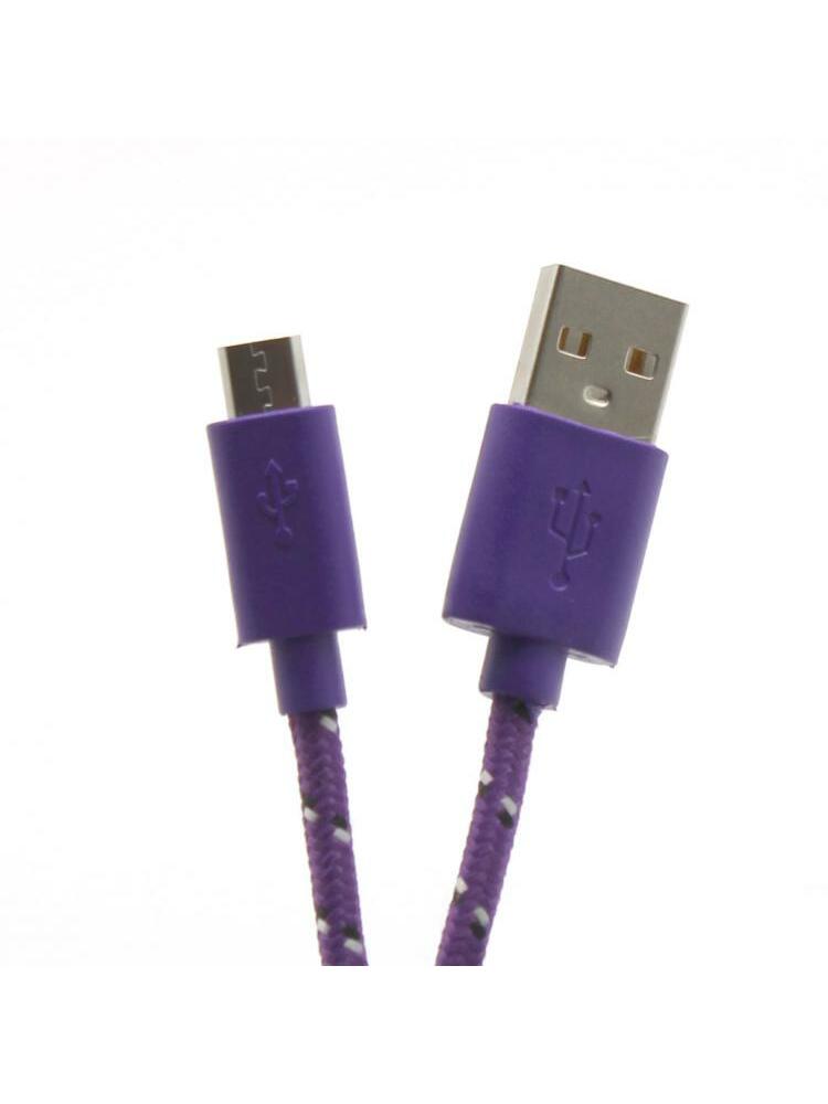 Sbox USB->Micro USB 1M USB-1031U purple