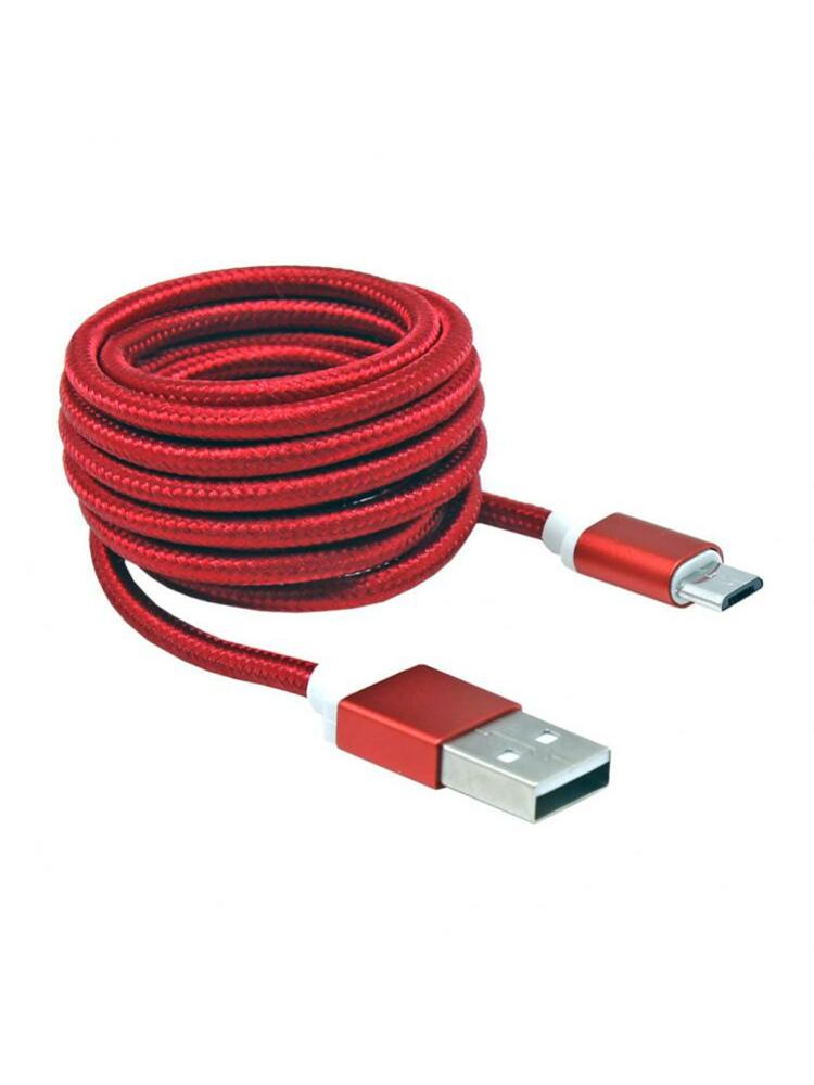 Sbox USB->Micro USB M/M 1.5m USB-10315R red