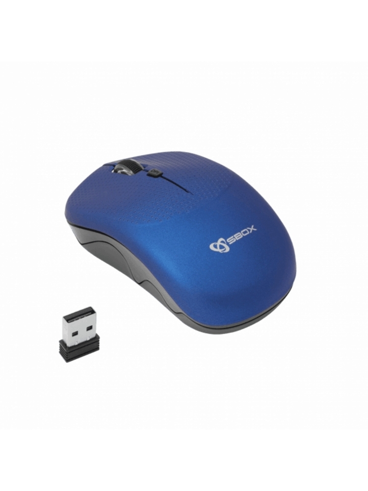 Sbox Wireless Optical Mouse WM-106 blue