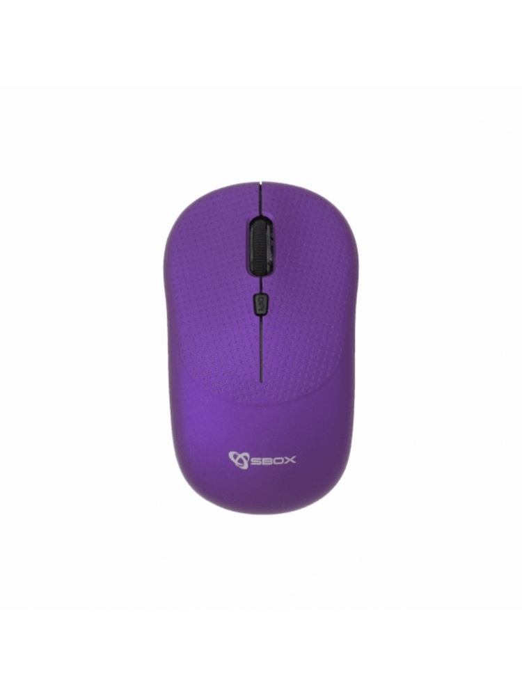 Sbox Wireless Optical Mouse WM-106 purple