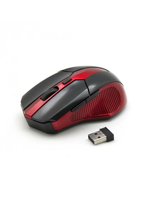 Sbox WM-9017BR Wireless Optical Mouse black/red