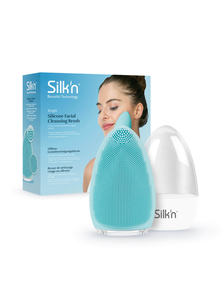 Silkn Bright Silicone Facial Cleansing Brush FB1PE1B001