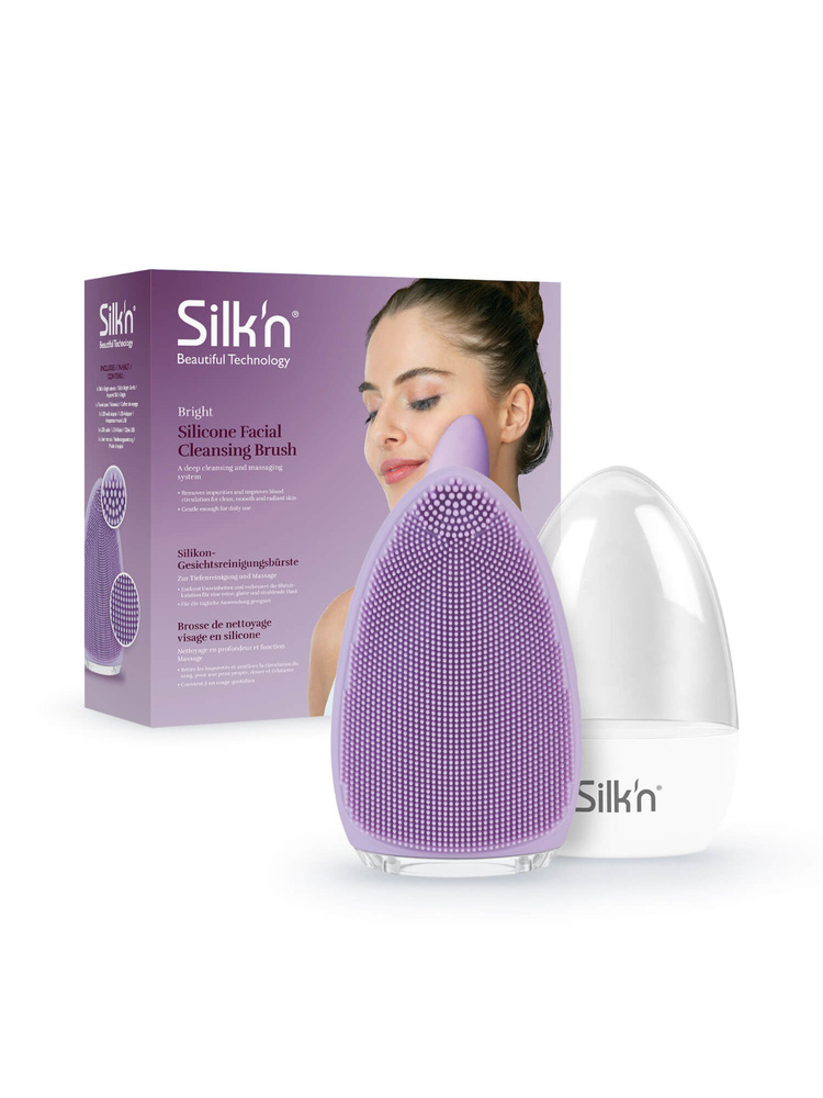 Silkn Bright Silicone Facial Cleansing Brush FB1PE1PU001