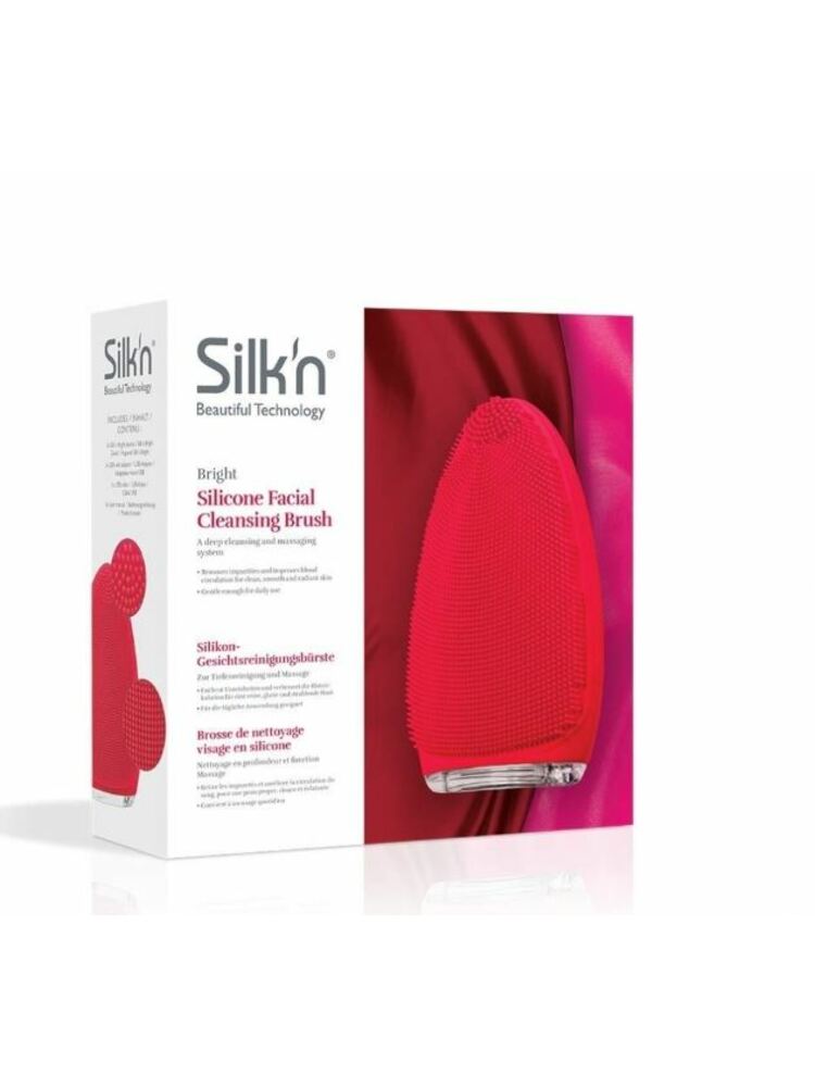 Silkn FB1PE1001 Bright Silicone Facial Cleansing Brush