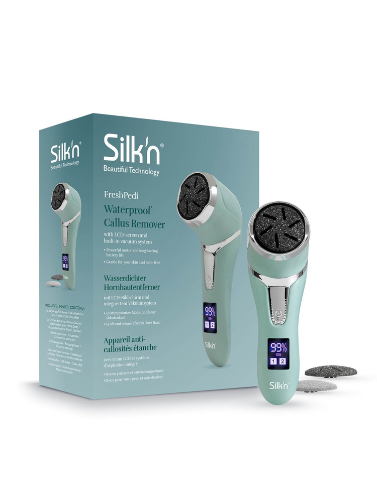 Silkn FP1PE1M001 FreshPedi Callus Remover - Mint