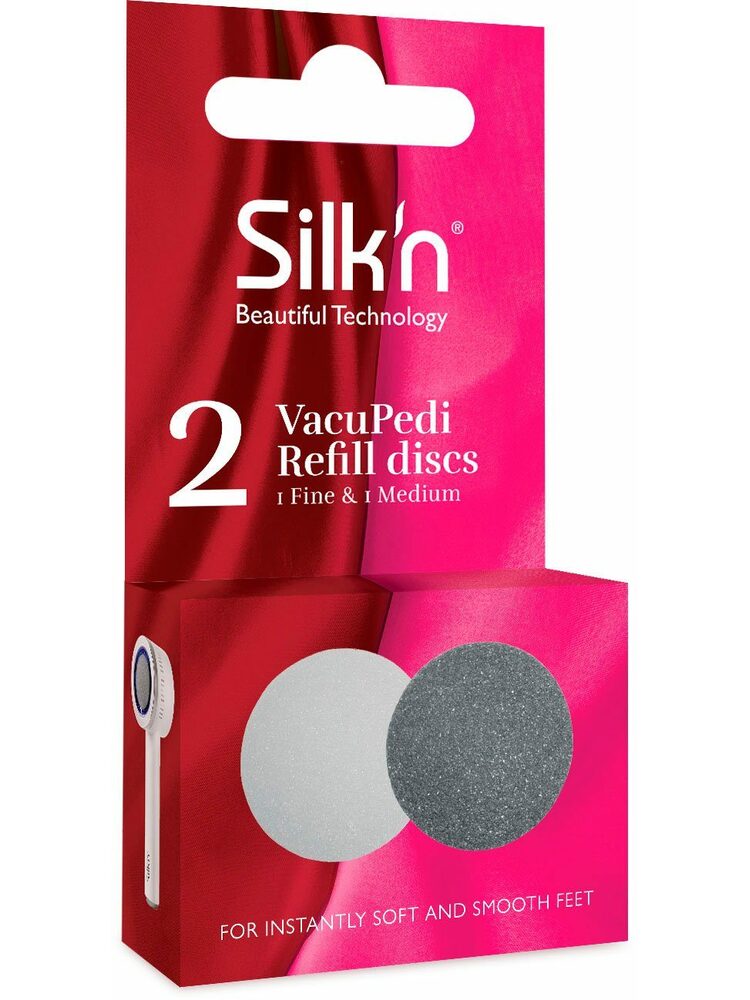 Silkn VacuPedi refill soft&medium VPR2PEUSM001