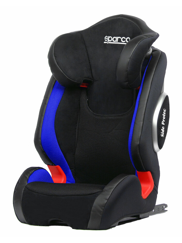 Sparco F1000KI Black-Blue Isofix (F1000KI-G23BL) 15-36 Kg