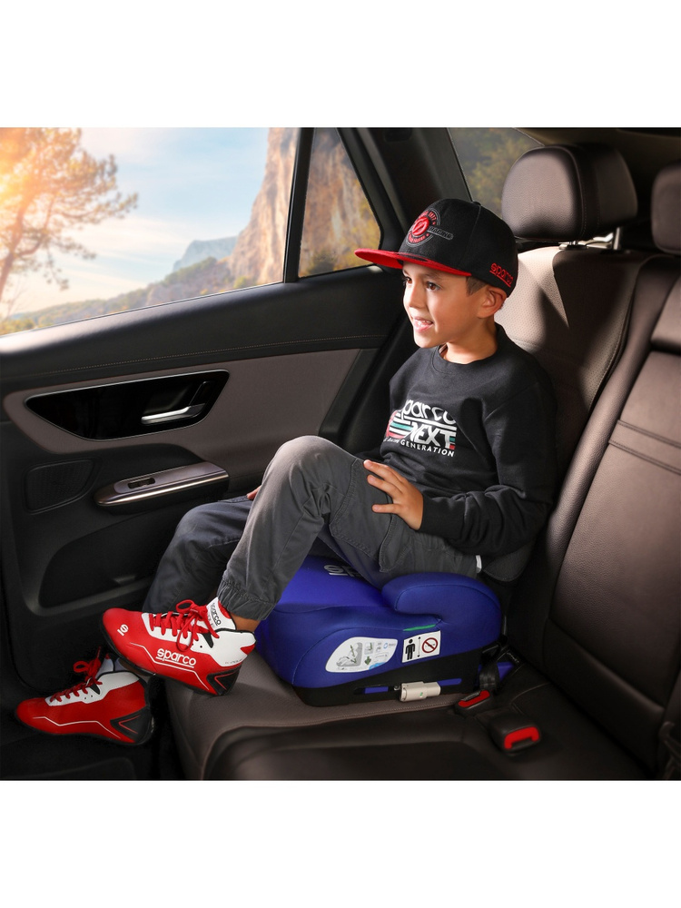 Sparco SK100 Isofix Blue (SK100IBL) 125-150 cm ( 22-36 kg)