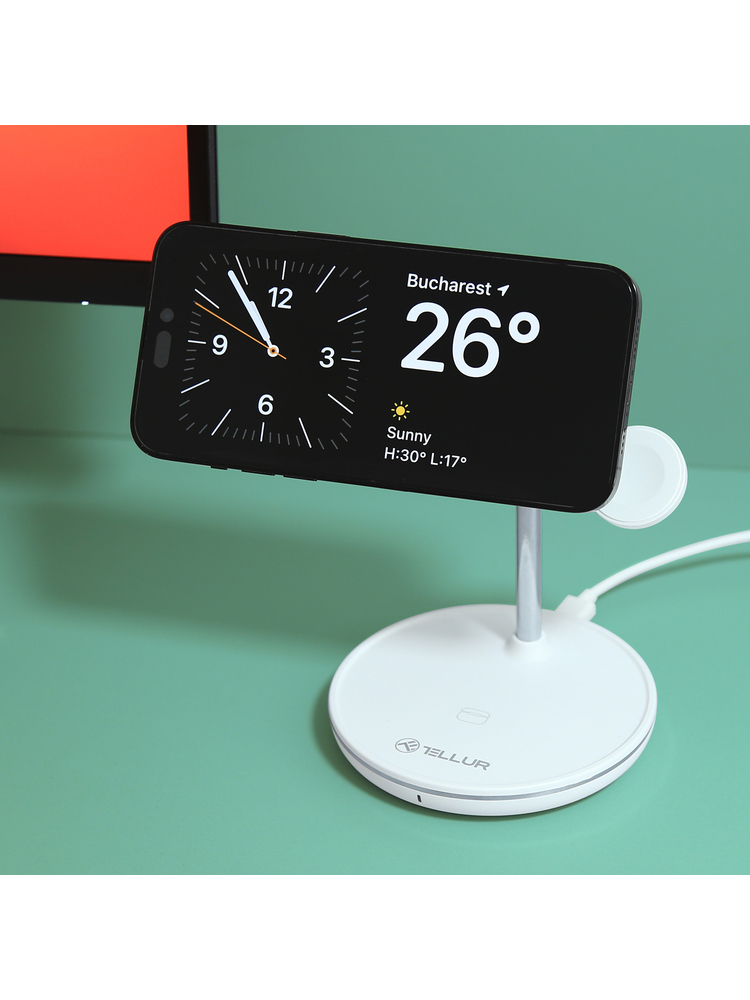 Tellur 3in1 MagSafe Wireless Desk Charger