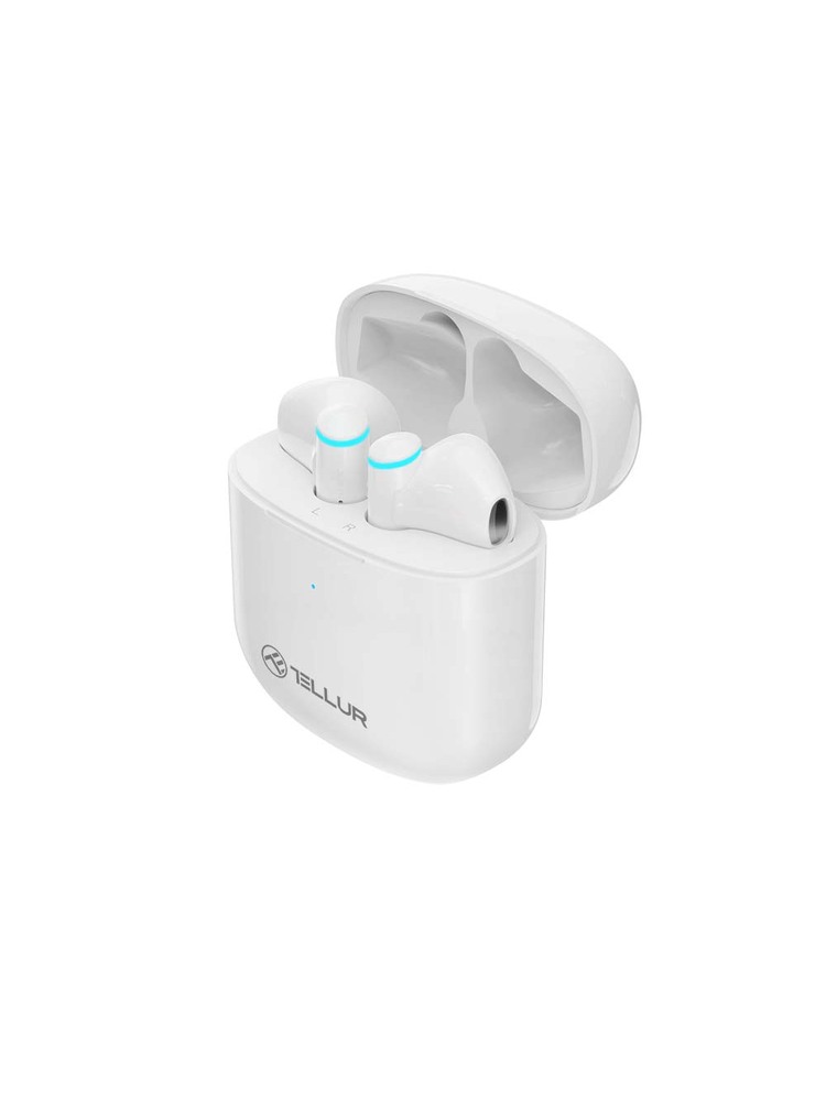 Tellur Aura True Wireless Earphones APP white