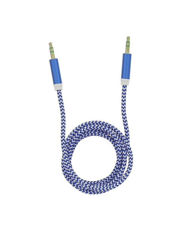 Tellur Basic Audio Cable aux 3.5mm Jack 1m Blue