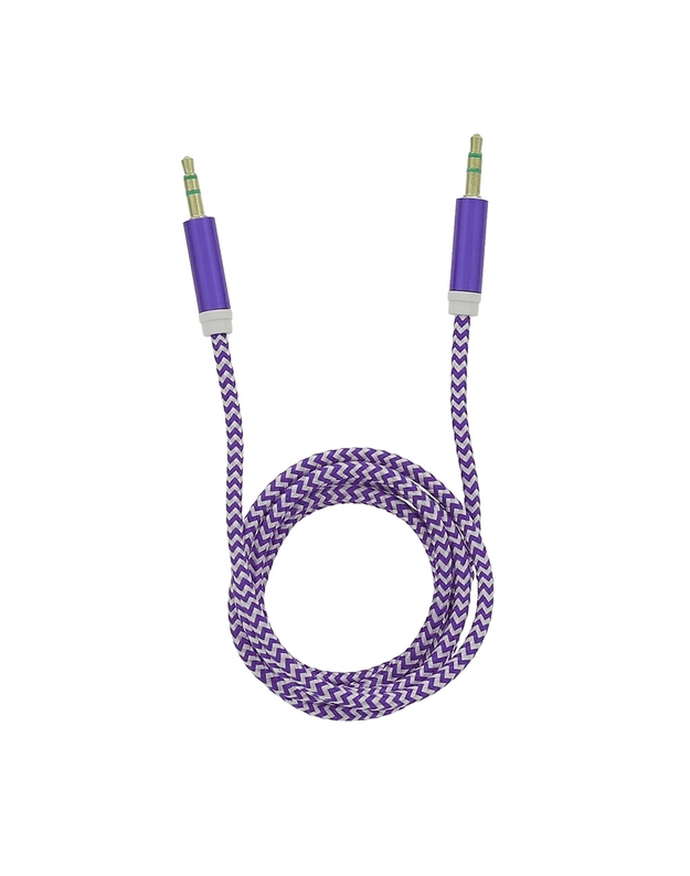 Tellur Basic Audio Cable aux 3.5mm Jack 1m Purple