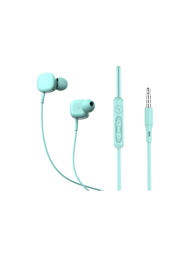 Tellur Basic Sigma wired in-ear headphones blue