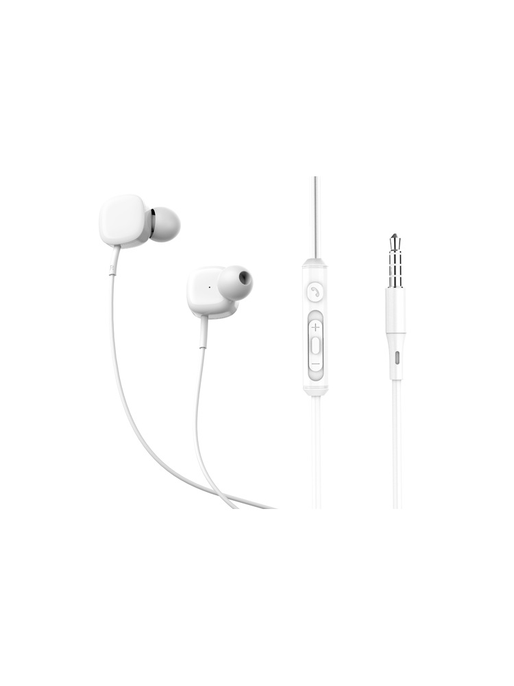 Tellur Basic Sigma wired in-ear headphones white