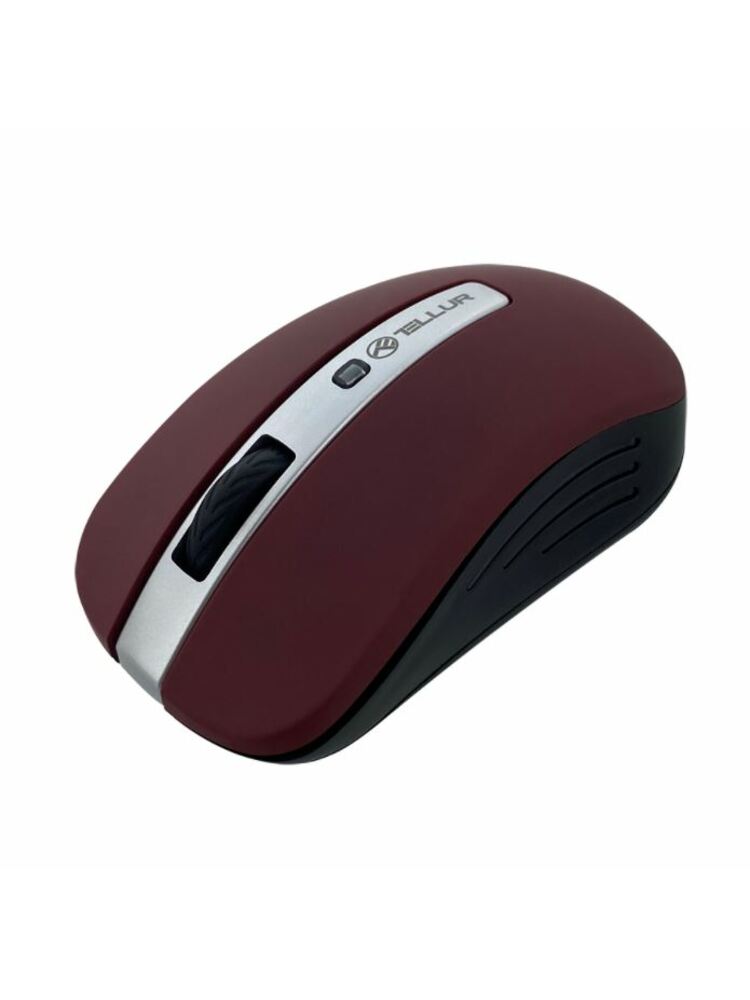 Tellur Basic Wireless Mouse, LED dark red