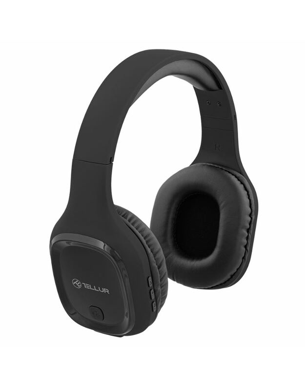 Tellur Bluetooth Over-Ear Headphones Pulse Black