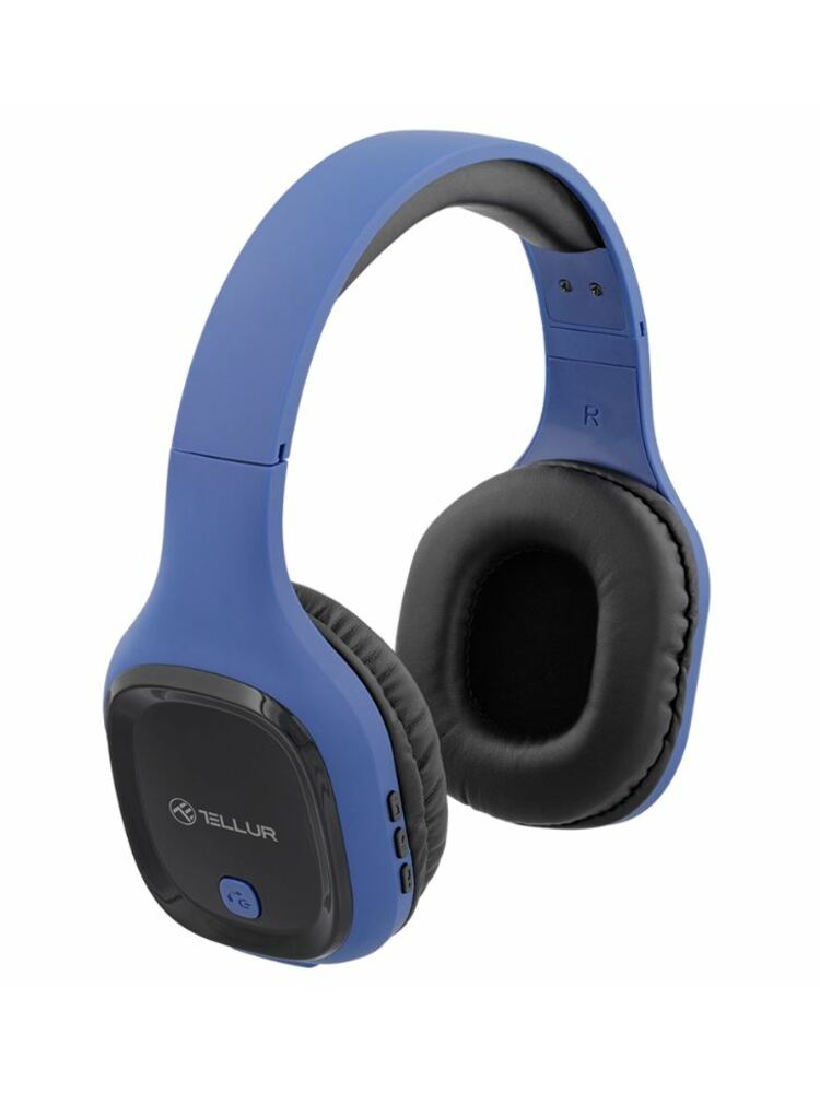 Tellur Bluetooth Over-Ear Headphones Pulse blue