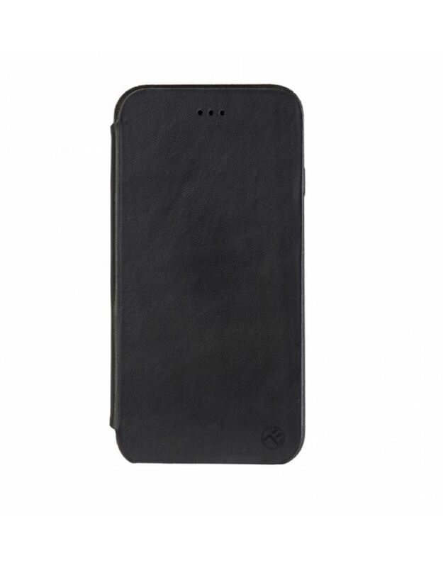 Tellur Book case Slim Genuine Leather for iPhone 7 Plus deep black