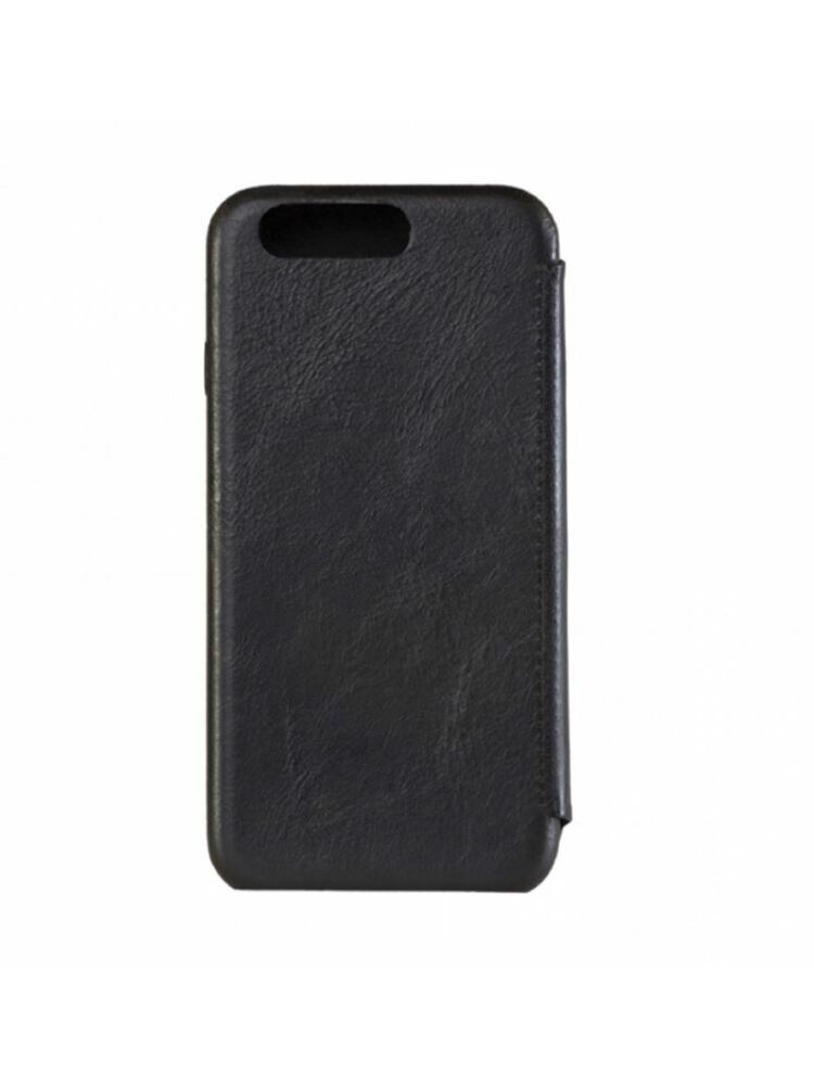 Tellur Book case Slim Genuine Leather for iPhone 7 Plus deep black