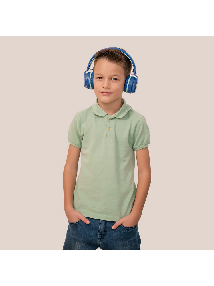 Tellur Buddy Bluetooth Over-Ear Headphones Blue