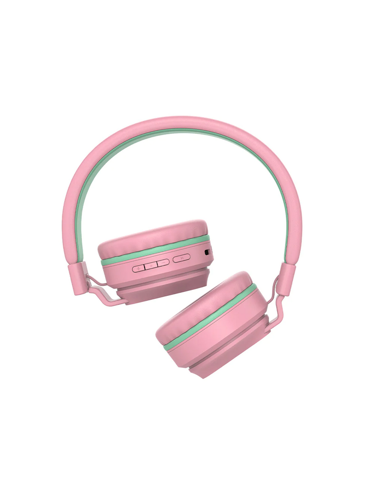 Tellur Buddy Bluetooth Over-Ear Headphones Pink