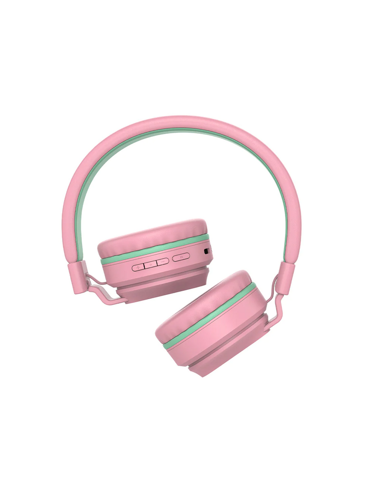 Tellur Buddy Bluetooth Over-ear Headphones Pink