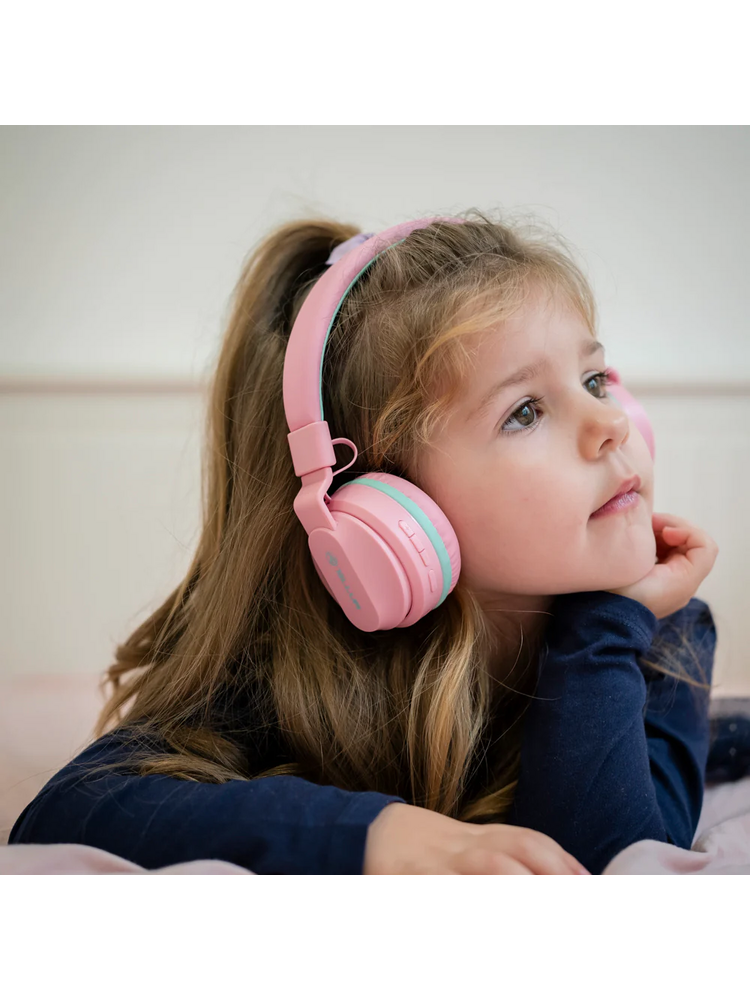 Tellur Buddy Bluetooth Over-Ear Headphones Pink