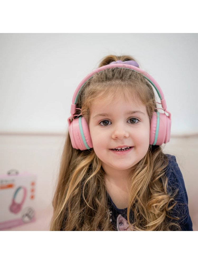 Tellur Buddy Bluetooth Over-Ear Headphones Pink